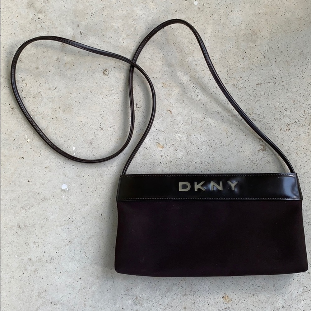 DKNY purse-brown